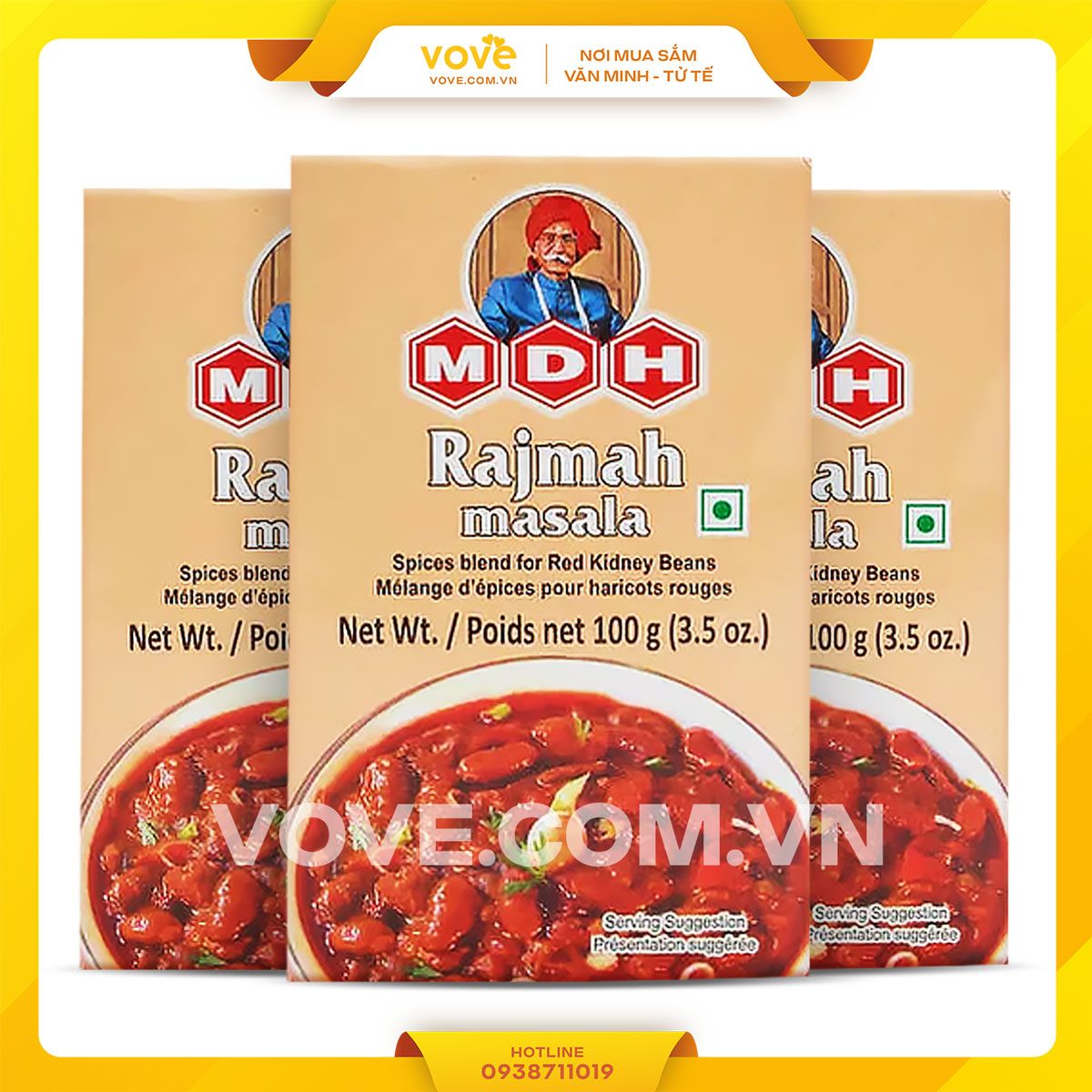 bot gia vi mdh rajmah masala