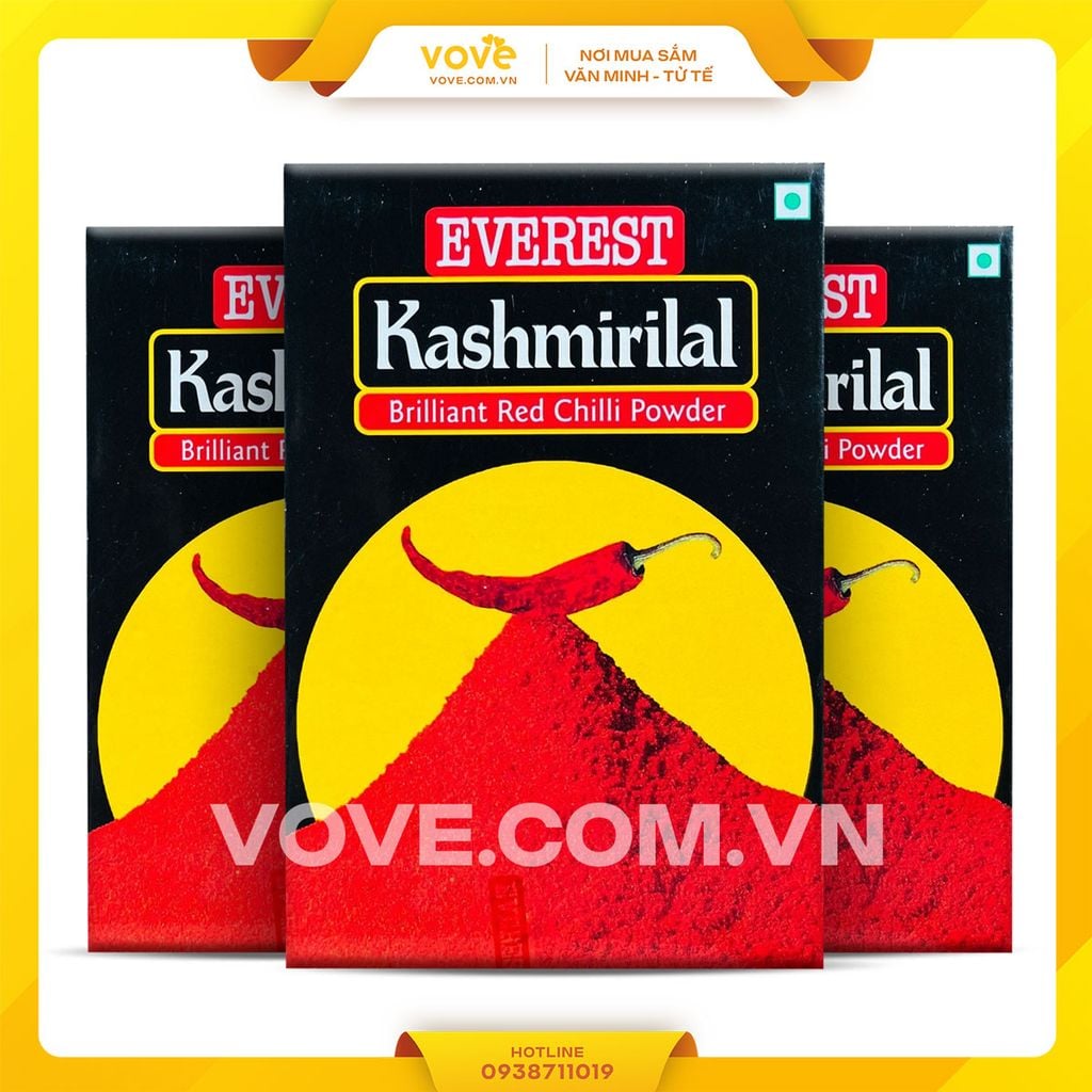 Bột ớt EVEREST Kashmirilal Brilliant Red Chilli Powder