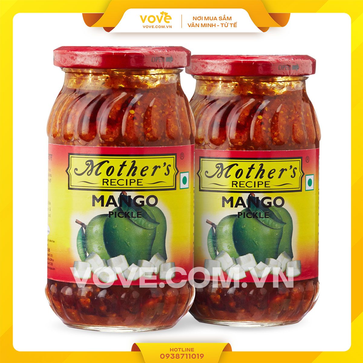 xoai ngam chua an do mothers mango pickle 400gr