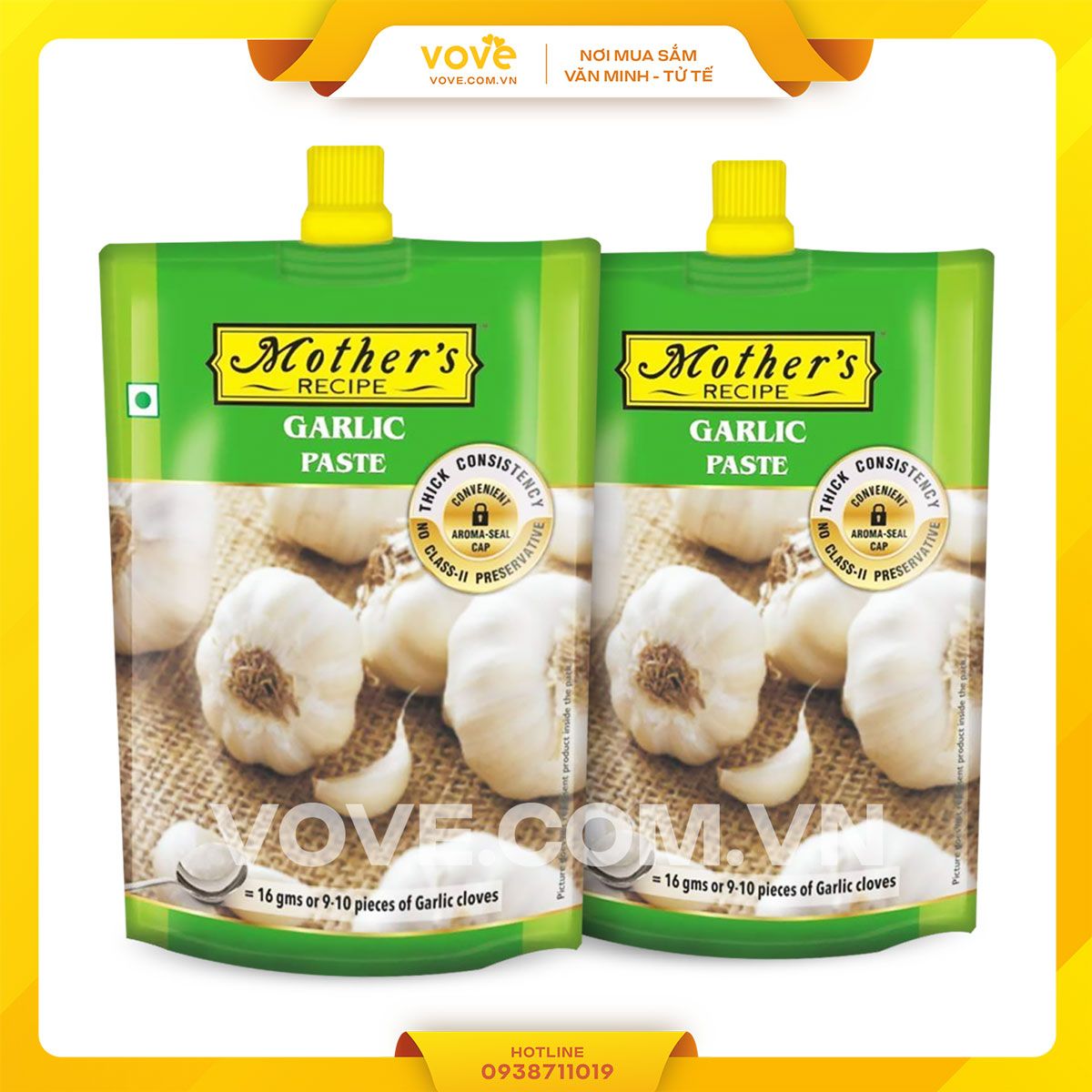 sot toi an do mothers garlic paste 200gr