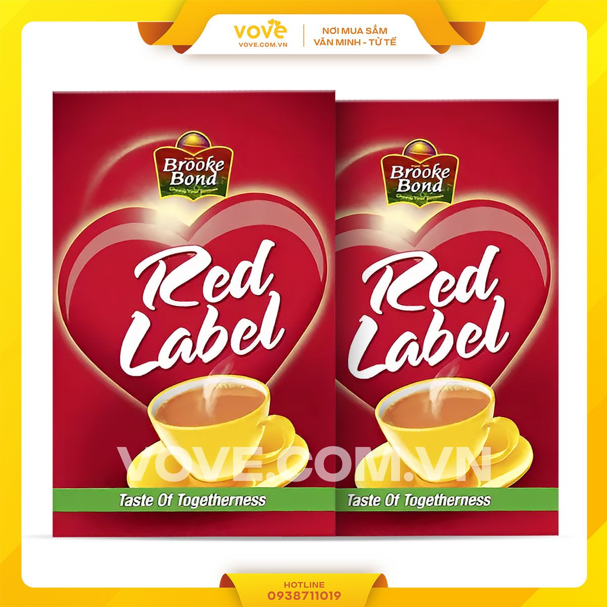 tra den an do unilever red label tea 250 gr