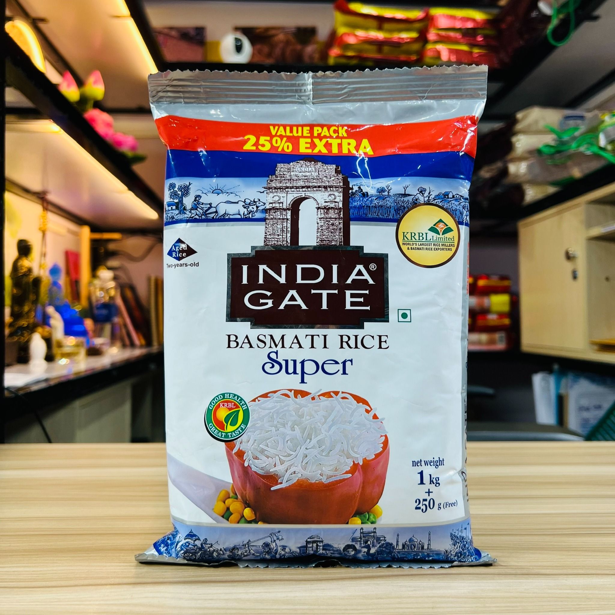 gao an do india gate basmati rice super 1kg