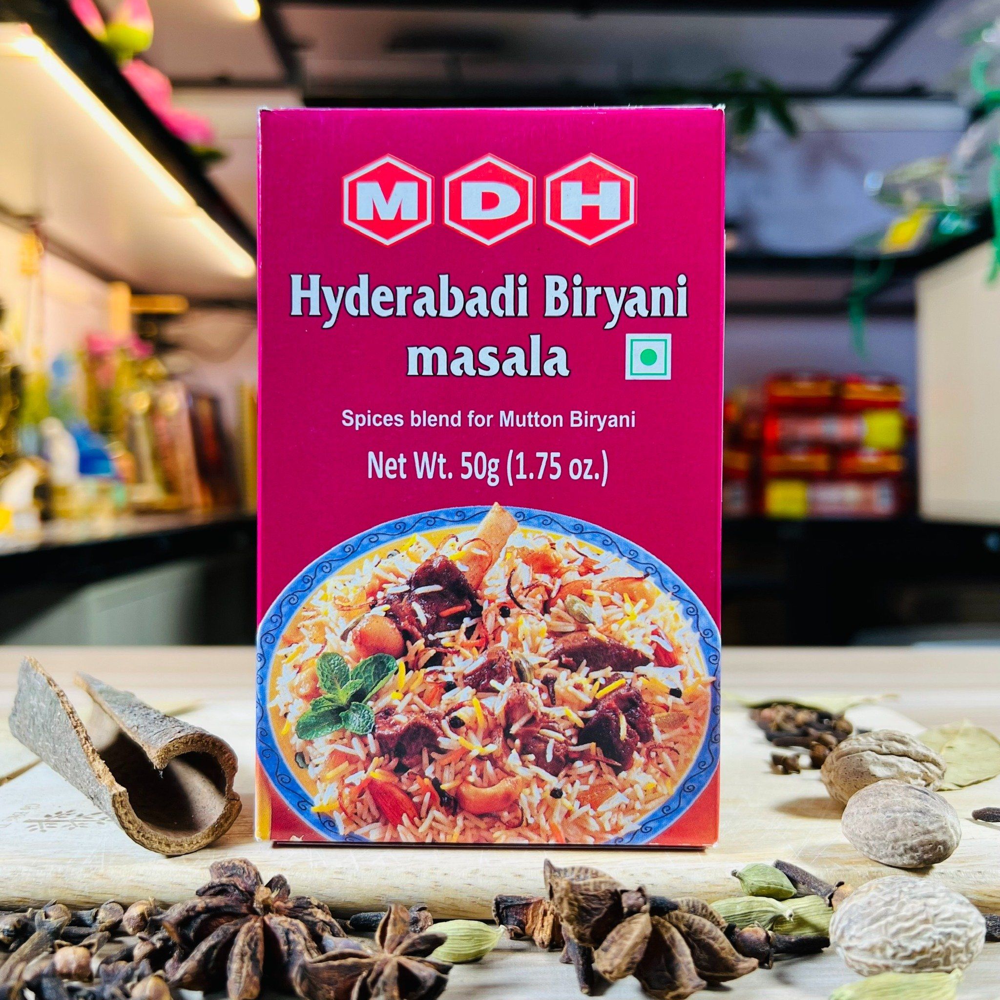 bot gia vi com ni an do mdh hyderabadi biryani masala 50gr