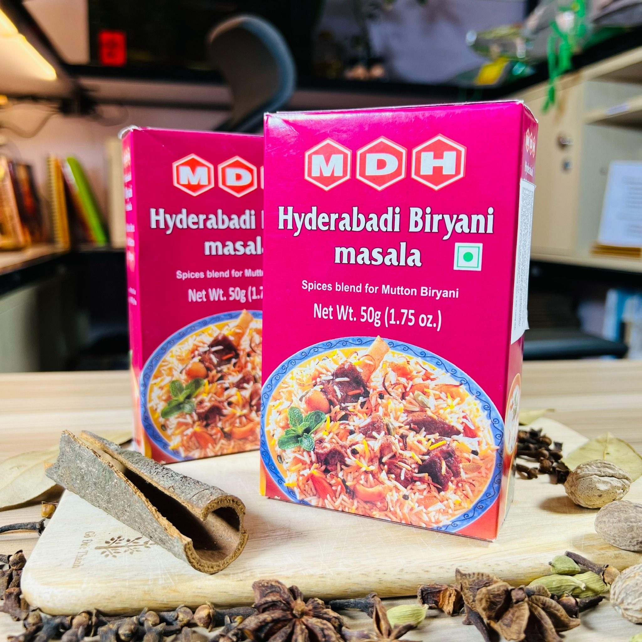 bot gia vi com ni an do mdh hyderabadi biryani masala 50gr