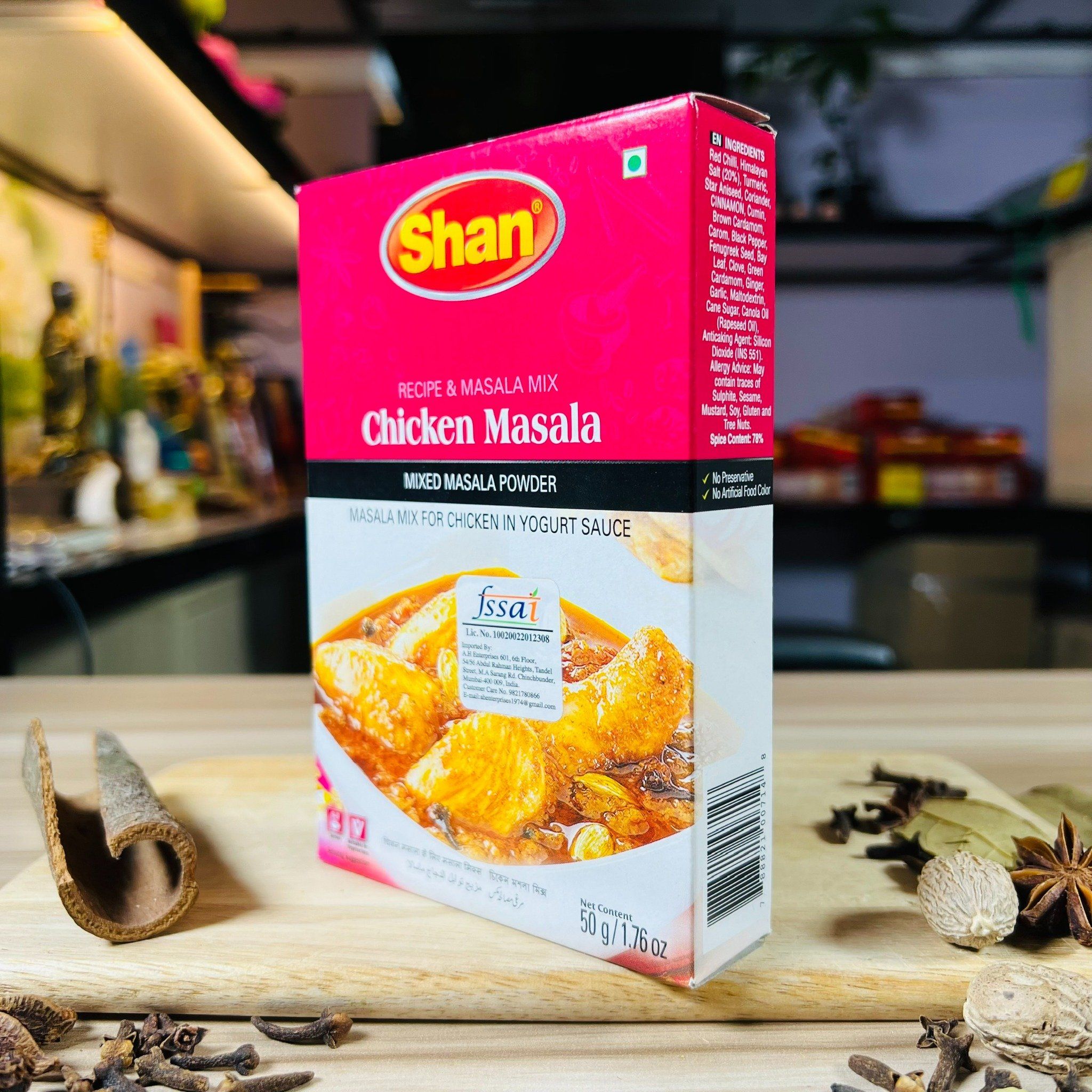 bot gia vi uop ga an do shan chicken masala 50gr