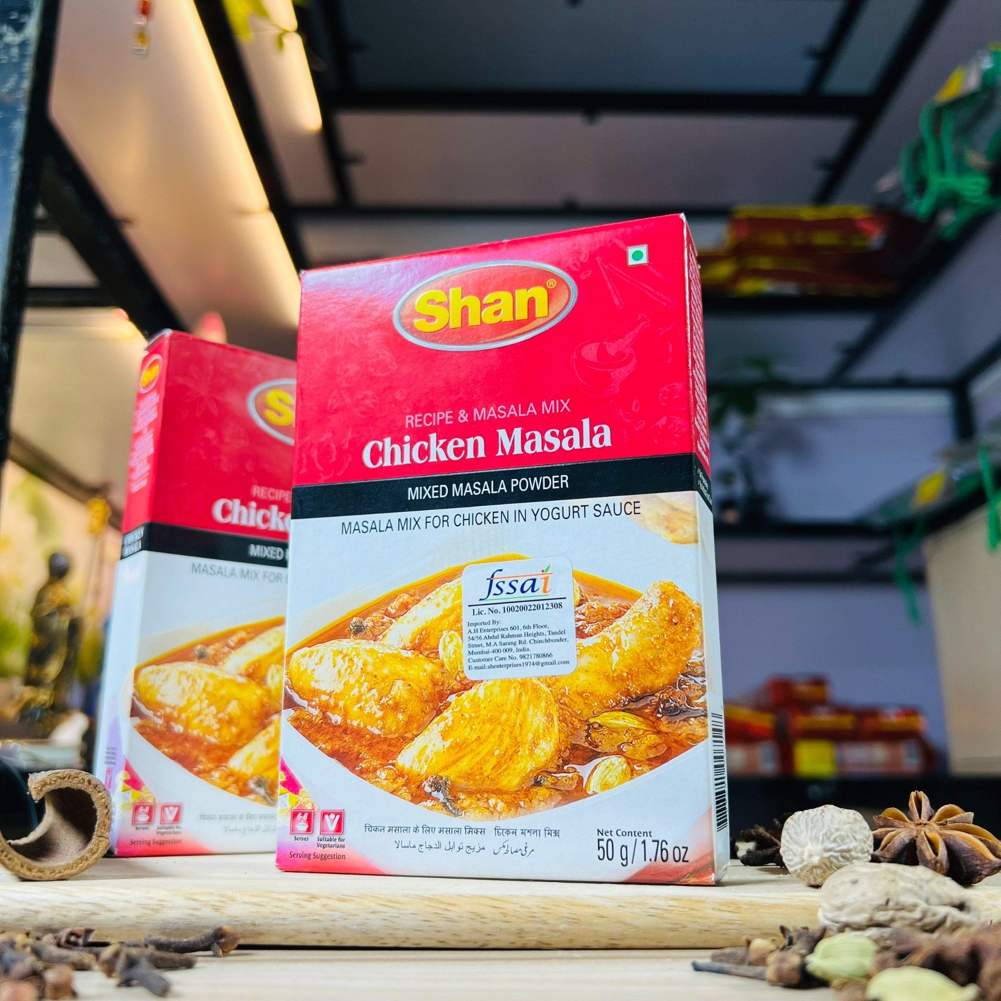 bot gia vi uop ga an do shan chicken masala 50gr