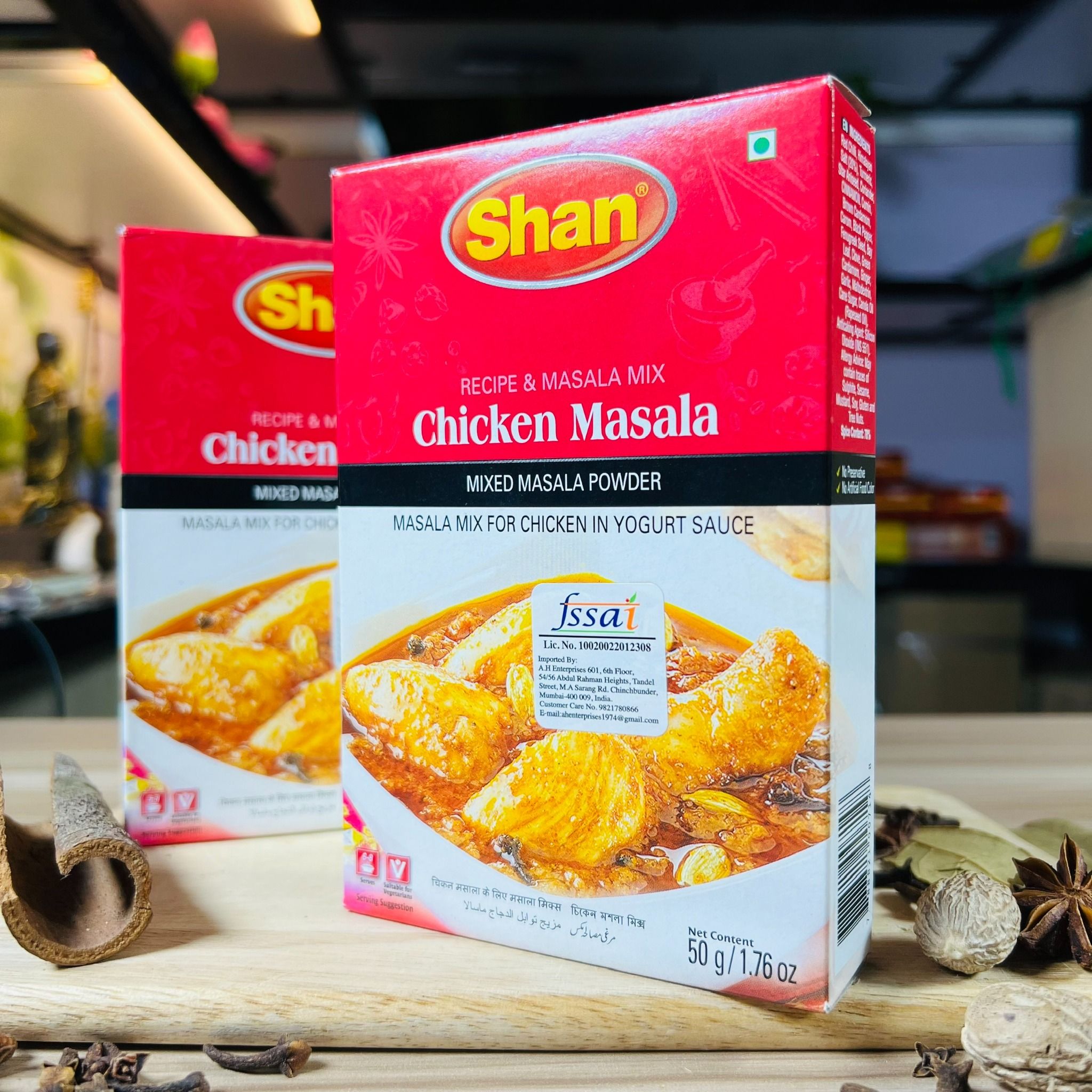 bot gia vi uop ga an do shan chicken masala 50gr