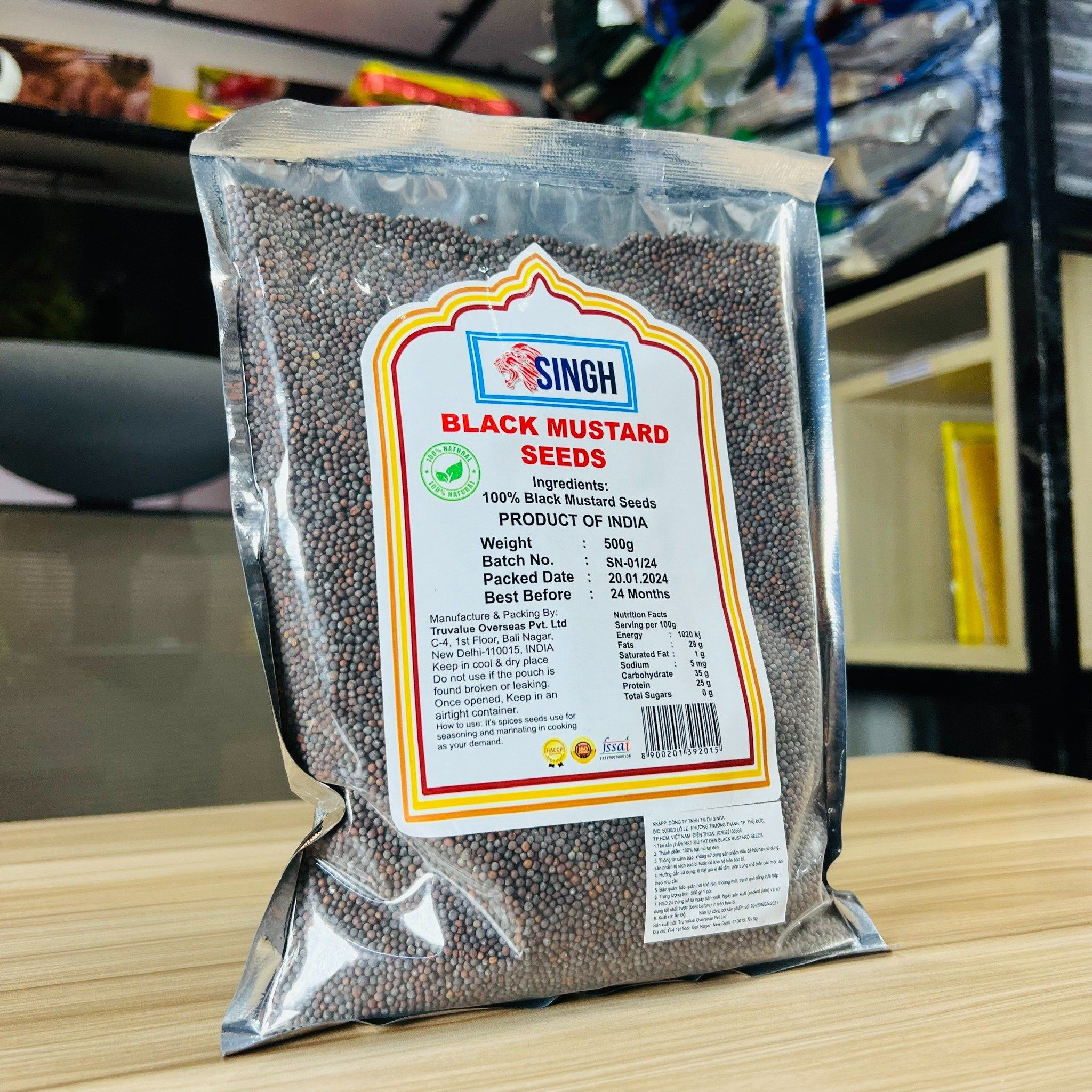 hat mu tat den an do black mustard seed