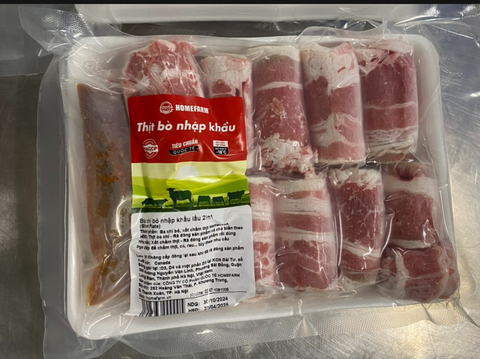 Ba chỉ bò nhập khẩu lẩu 2in1 (Short Plate)