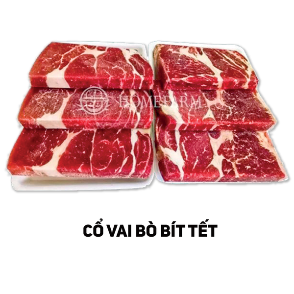 Cổ Vai Bò Bít Tết nhập khẩu Chuck Eye Roll