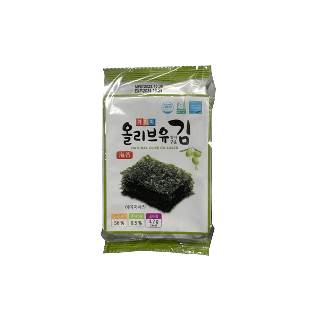 Lá kim dầu oliu ăn liền HQ Garimi 12,6g