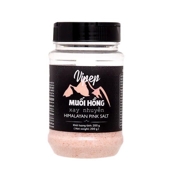 Muối hồng Vipep xay nhuyễn 200g