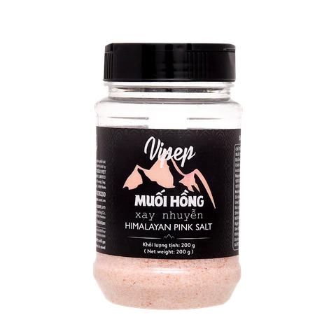 Muối hồng Vipep xay nhuyễn 200g