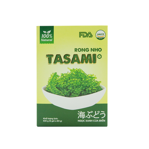 Rong nho tách nước 100g Tasami