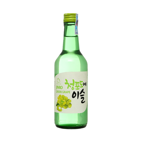Rượu Soju Jinro Greengrape Hương Nho 13% 360ml /T20 (csm)