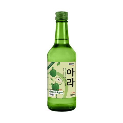 Rượu Soju Korice Hương Táo 12% chai 360ml/T20