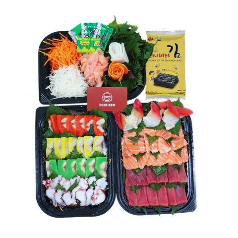 Set Sashimi tiện lợi