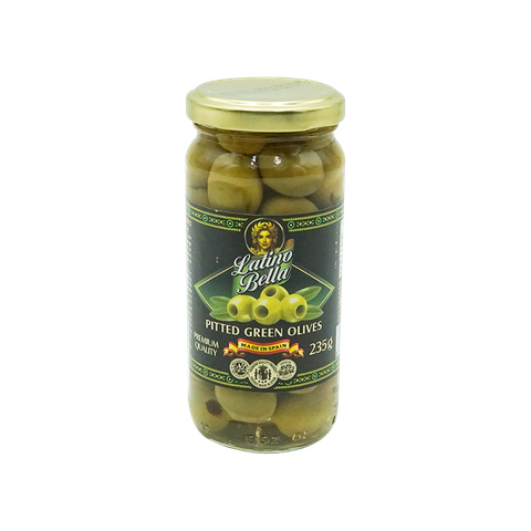 Trái Ôliu xanh hiệu Latino Bella 235g
