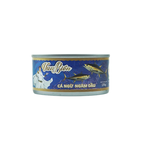 Cá ngừ ngâm dầu 170g T48