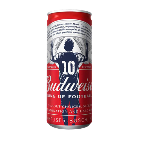 Bia Budweiser Sleek lon 330ml
