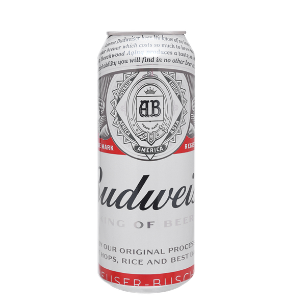 Bia Budweiser Sleek lon 500ml