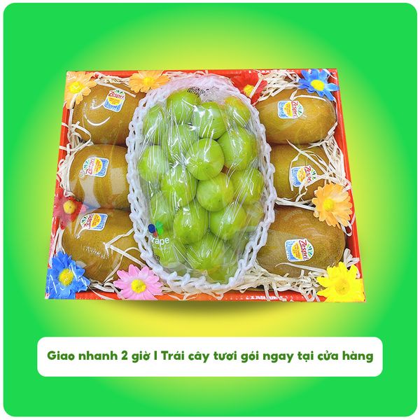 Hộp quà Trái Cây 2 ( mix 2)