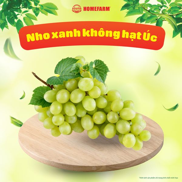 Nho xanh không hạt Úc