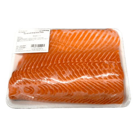 Cá Hồi tươi nhập khẩu fillet thái cắt khay