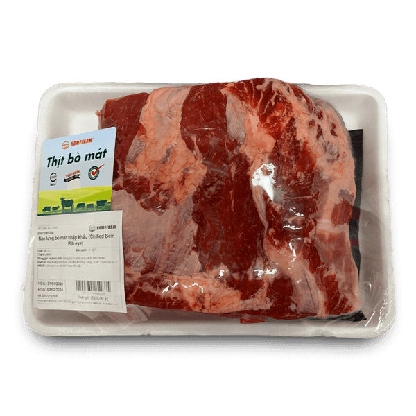 Nạc Lưng Bò Mát nhập khẩu Chilled Beef Rib eye