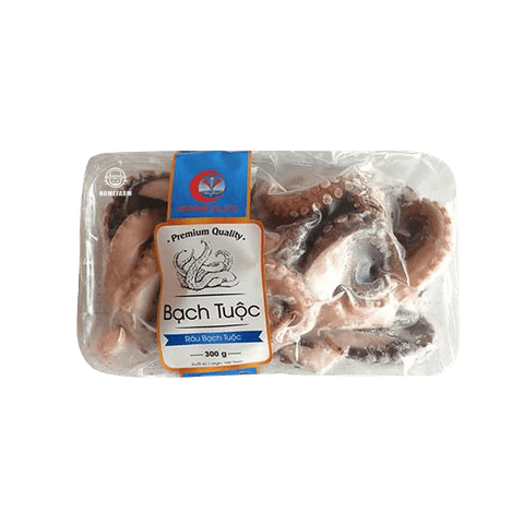 Râu Bạch Tuộc chần khay 300g