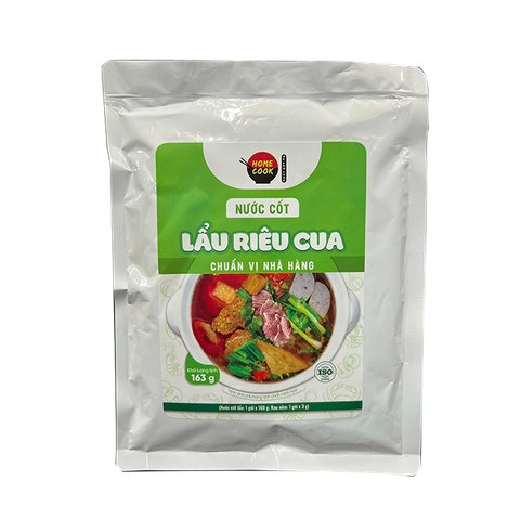 Nước cốt lẩu riêu cua 163g Homecook