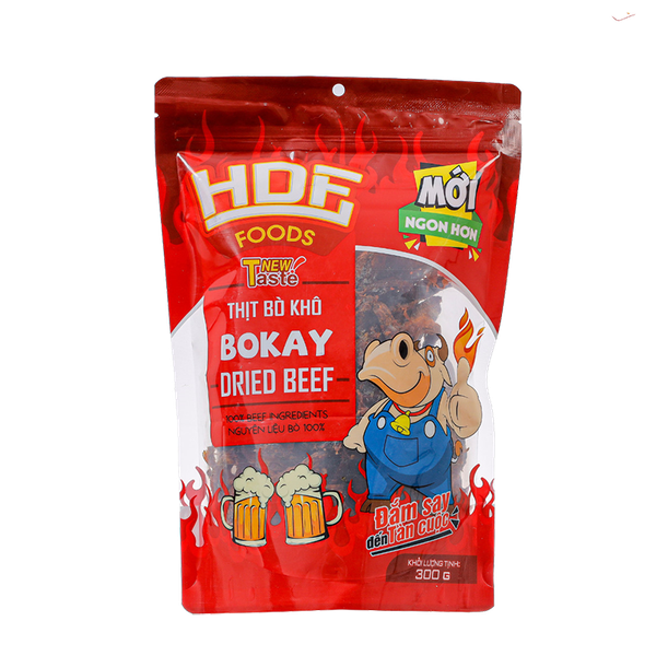 Thịt bò khô Bokay 300g