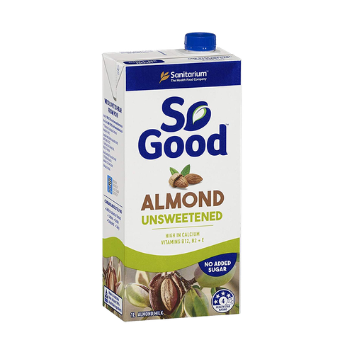 Sữa hạnh nhân không đường So Good 1 lít