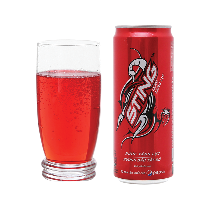 Sting dâu Sleek lon 320ml – Homefarm - Thực Phẩm Nhập Khẩu Cao Cấp