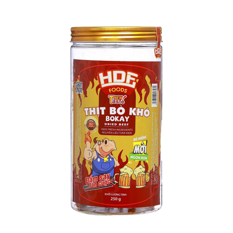 Thịt bò khô bokay 250gr