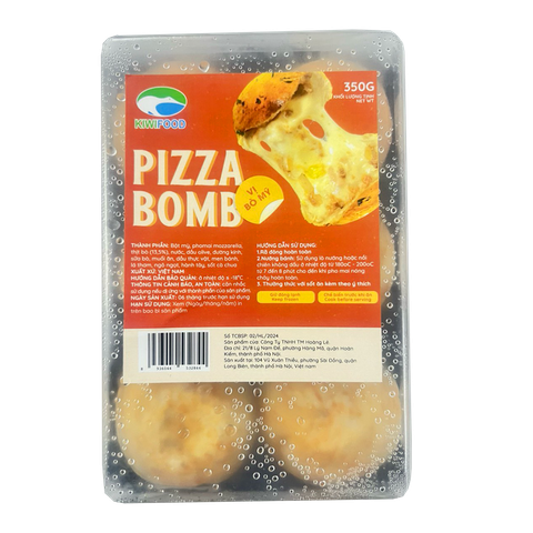 Pizza Bomb Vị Bò Mỹ 350g