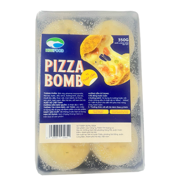 Pizza Bomb Vị Thập Cẩm 350g