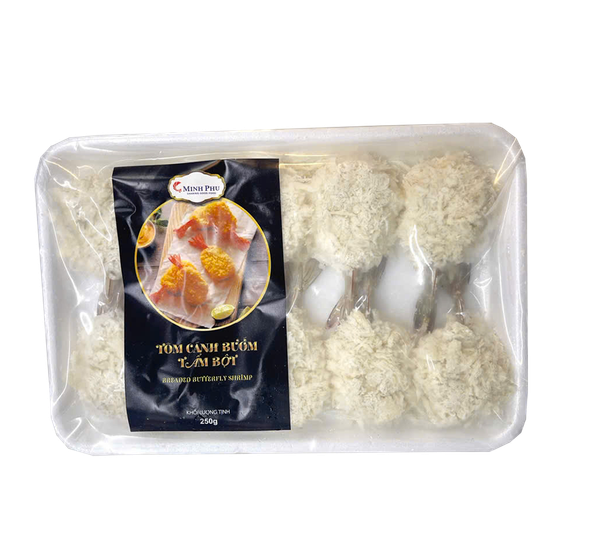 Tôm cánh bướm tẩm bột