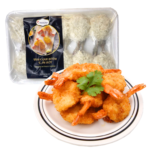 Tôm cánh bướm tẩm bột