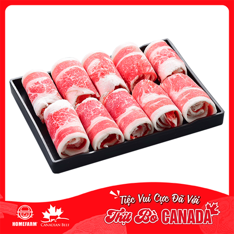 Ba Chỉ Bò Nhập Khẩu Lẩu Short Plate khay 500g