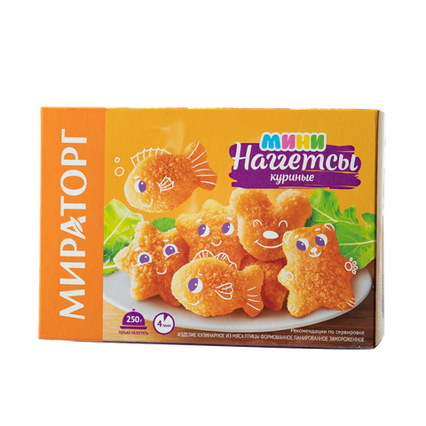 Gà viên mini tẩm bột 250g