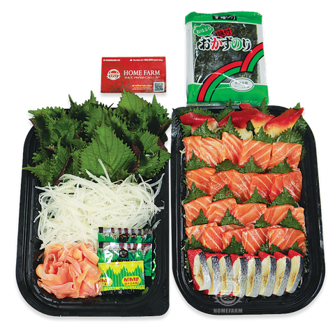 Set Sashimi đỏ (hộp)