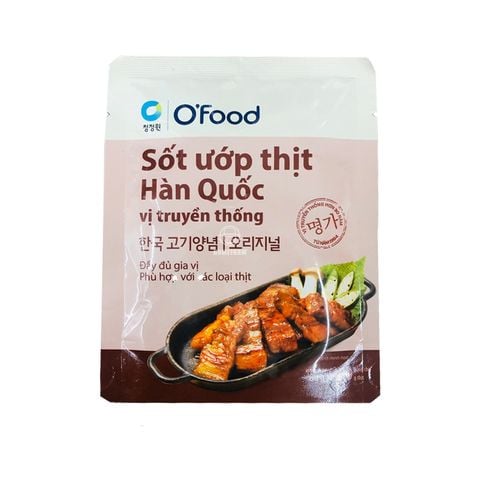 Sốt ướp thịt Hàn Quốc vị truyền thống