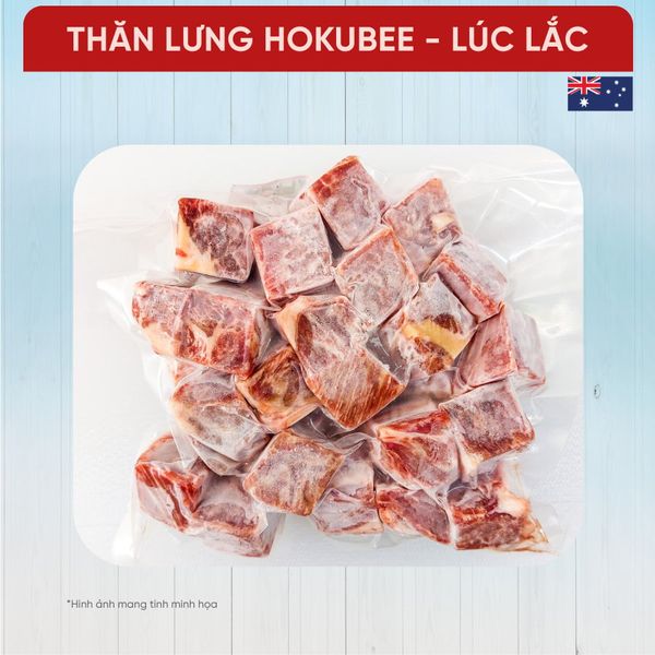 Thăn Lưng Hokubee - Lúc Lắc (Ribeye AUS)