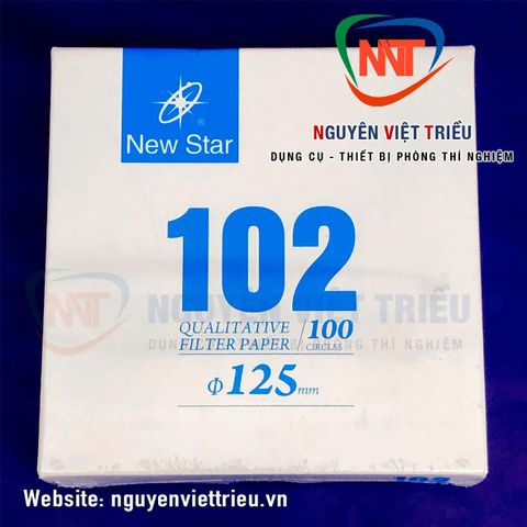 Giấy lọc định tính 102 (Qualitative Filter Paper)