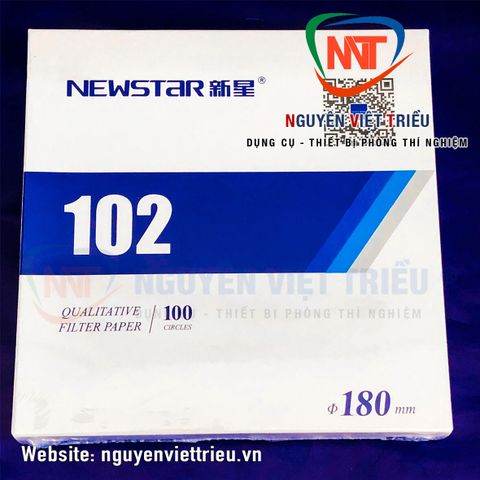 Giấy lọc định tính 102 (Qualitative Filter Paper)