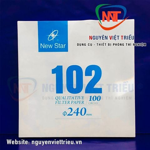 Giấy lọc định tính 102 (Qualitative Filter Paper)