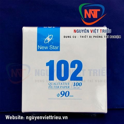 Giấy lọc định tính 102 (Qualitative Filter Paper)