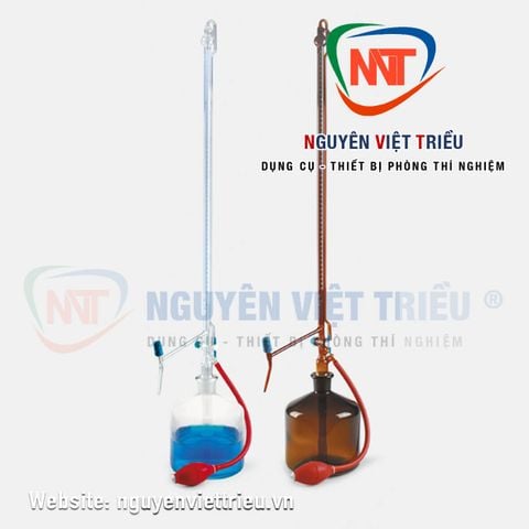 Buret tự động nâu Isolab (Amber automatic burette)