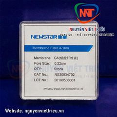 Màng lọc Cellulose Acetate 47mm - lỗ lọc 0.22μm Newstar